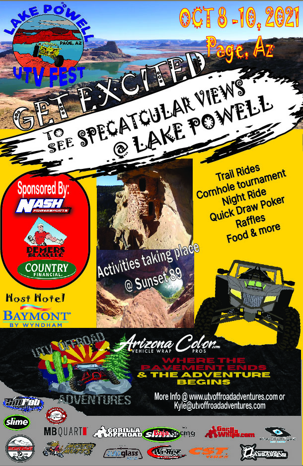 Lake Powell UTV Fest Be Outdoors Arizona